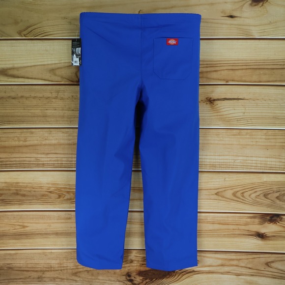 Dickies Medical Uniforms Scrubs Bottoms Unisex Size XSP Blue Easy Care Work NWT - Picture 2 of 6